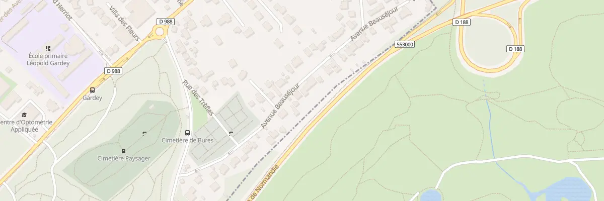 Plan du 35 Av Beauséjour à Bures-sur-Yvette