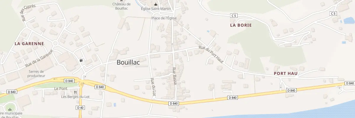 Plan du 4 Imp du Port Haut à Bouillac