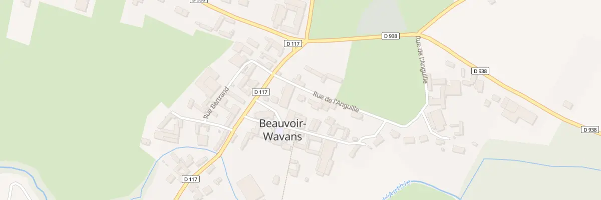 Plan du 2B Rue de l’Anguille à Beauvoir-Wavans