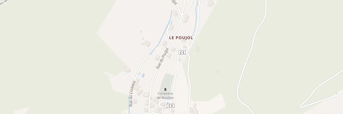 Plan du 4 Rue du Poujol à Bouillac
