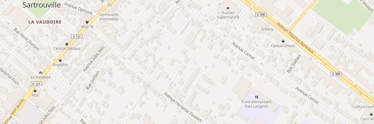 Plan du 27B Av Hortense Foubert à Sartrouville