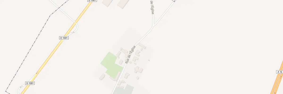 Plan du 2 Rue de l’Eglise (boursines) à Oroër
