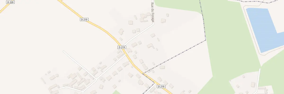 Plan du 36 Rue du Forage à Houlle