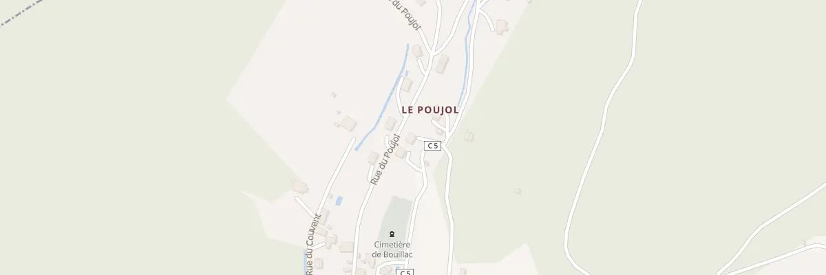 Plan du 6 Rue du Poujol à Bouillac