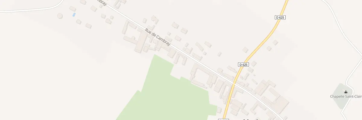 Plan du 4 Rue de Cambray à Maulers