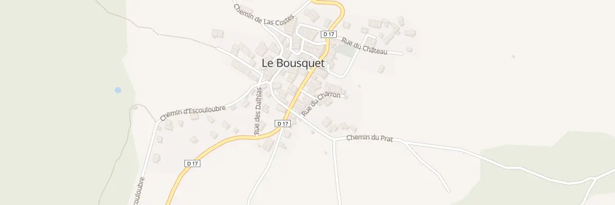 Plan du 38 Le Village à Roquefort-de-Sault