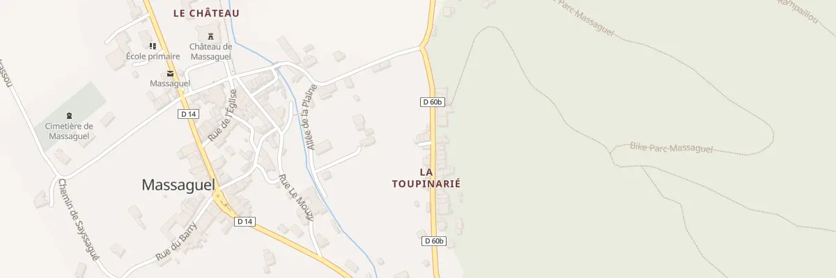 Plan du 10 La Toupinarie à Massaguel