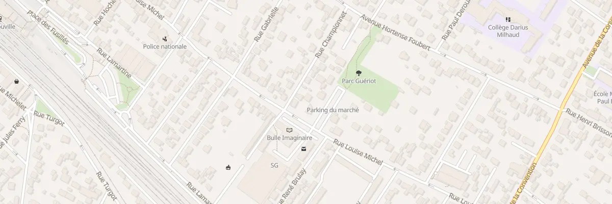 Plan du 81 Rue Louise Michel à Sartrouville
