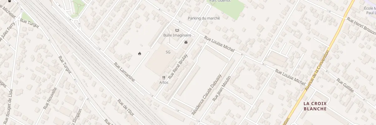 Plan du 5 Rue René Brulay à Sartrouville