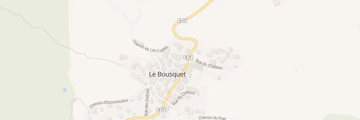 Plan du 9005 Rue de l’Abreuvoir au Bousquet