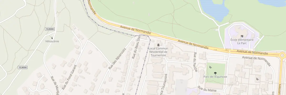 Plan du 52 Rue du Beau Site à Bures-sur-Yvette