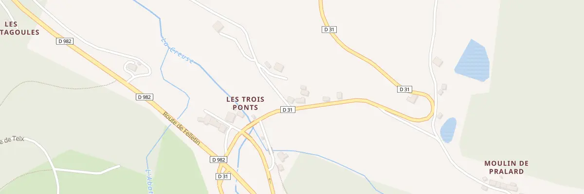 Plan du 12 Les Trois-Ponts à Clairavaux