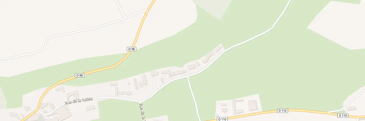 Plan du 19 Rue de la Vallée à Willeman