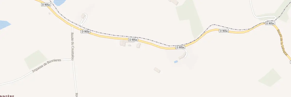 Plan du 5111A Le Mazuc Vabre-Tizac au Bas Ségala