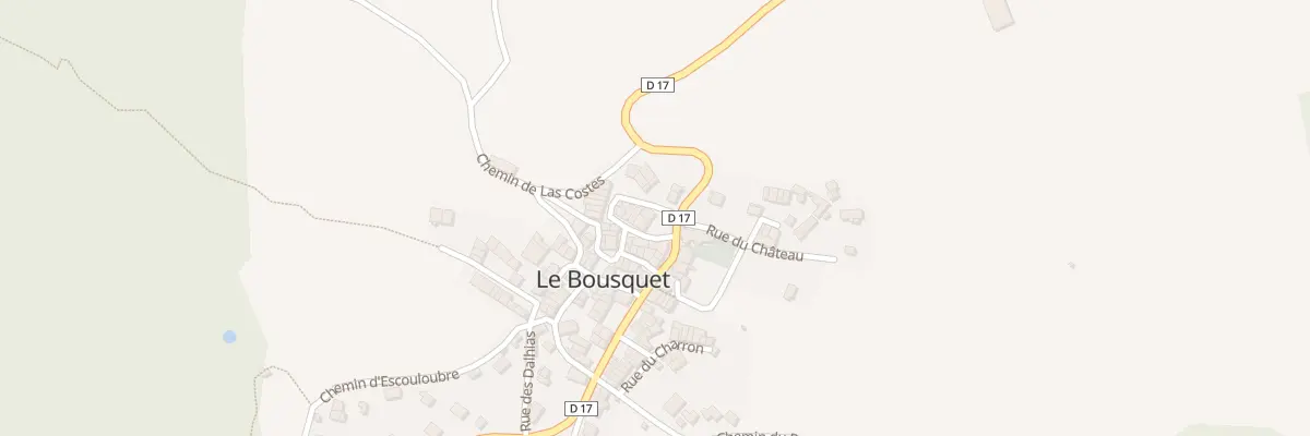 Plan du 9004 Rue de l’Abreuvoir au Bousquet