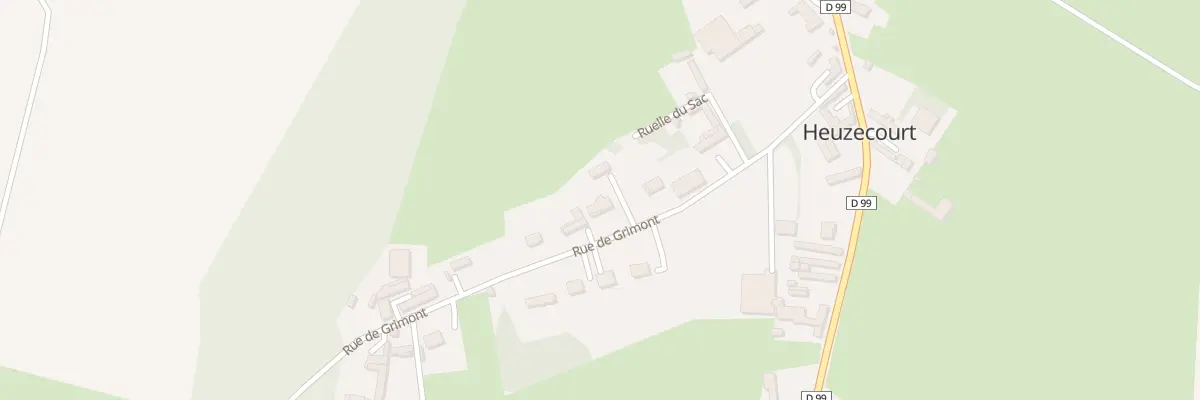Plan du 9 Rue de Grimont à Heuzecourt