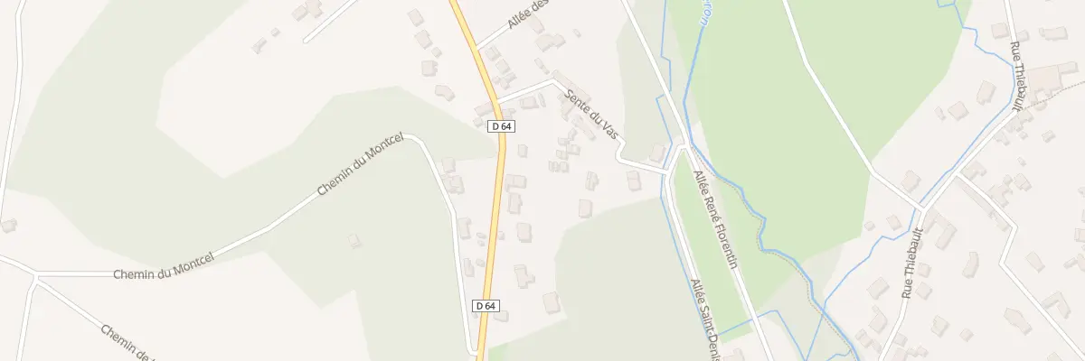 Plan du 40 Rue de Labbeville à Nesles-la-Vallée