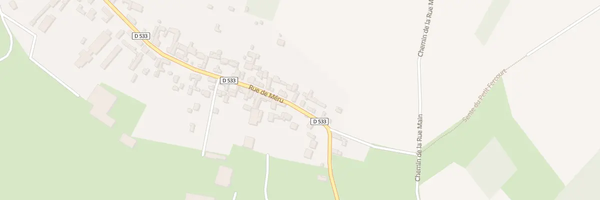 Plan du 9 Rue de Meru à Laboissière-en-Thelle