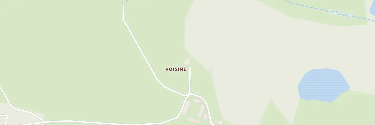 Plan du 329 Voisine à Nançay