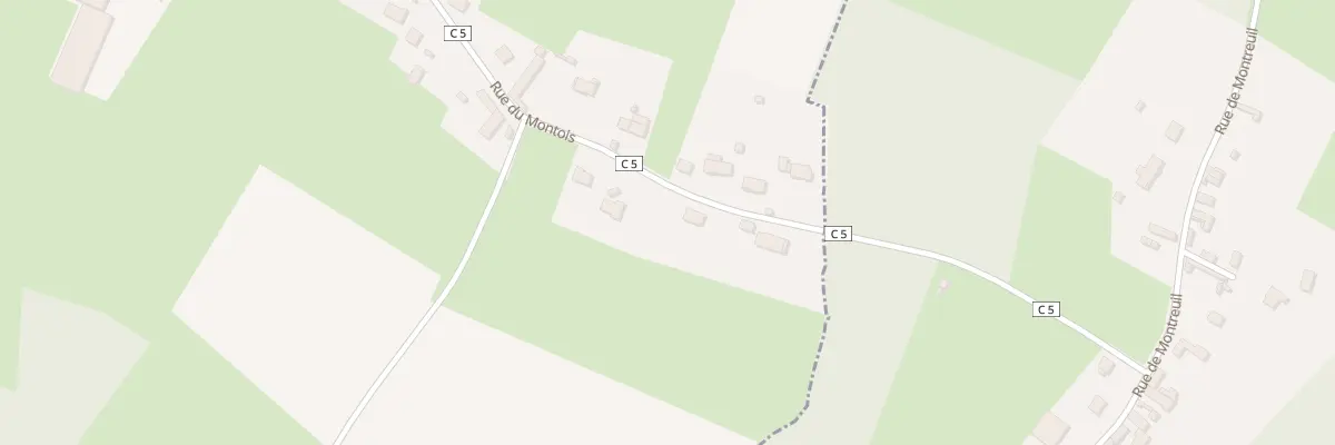 Plan du 1484 Rue du Montois à Warluis
