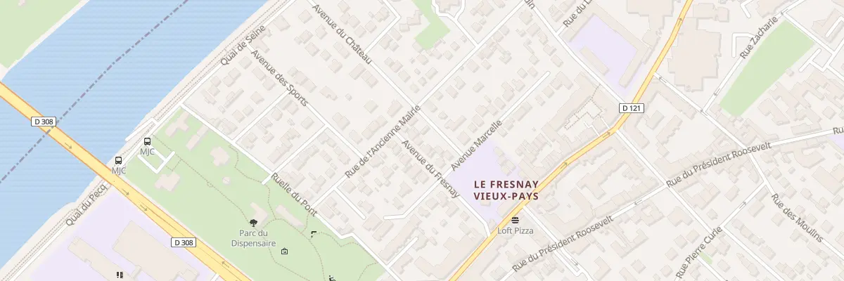 Plan du 3 Av du Fresnay à Sartrouville