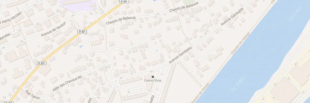 Plan du 85 Rue Marcelin Berthelot à Chatou