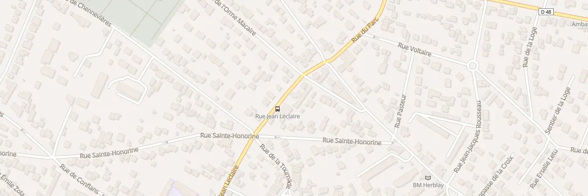 Plan du 30 Rue Jean Leclaire à Herblay-sur-Seine