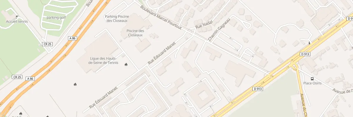 Plan du 7 Bd Marcel Pourtout à Rueil-Malmaison