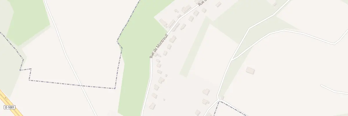 Plan du 32B Rue de Montreuil Mattencourt à Abbecourt