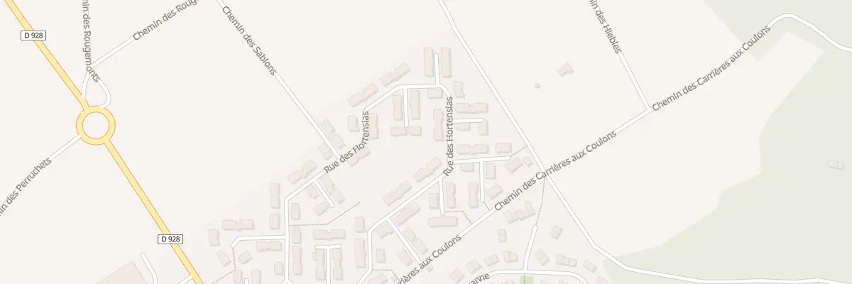Plan du 16 Rue des Hortensias à Auvers-sur-Oise