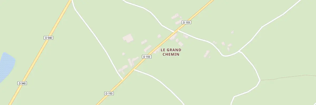 Plan du 6 Le Grand Chemin à Saint-Hilaire-en-Lignières