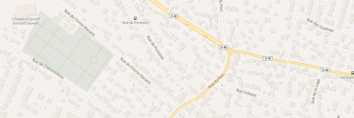 Plan du 58 Rue de Pontoise à Herblay-sur-Seine