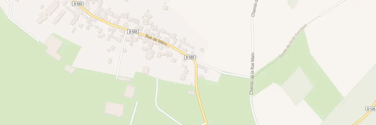 Plan du 4 Rue de Meru à Laboissière-en-Thelle