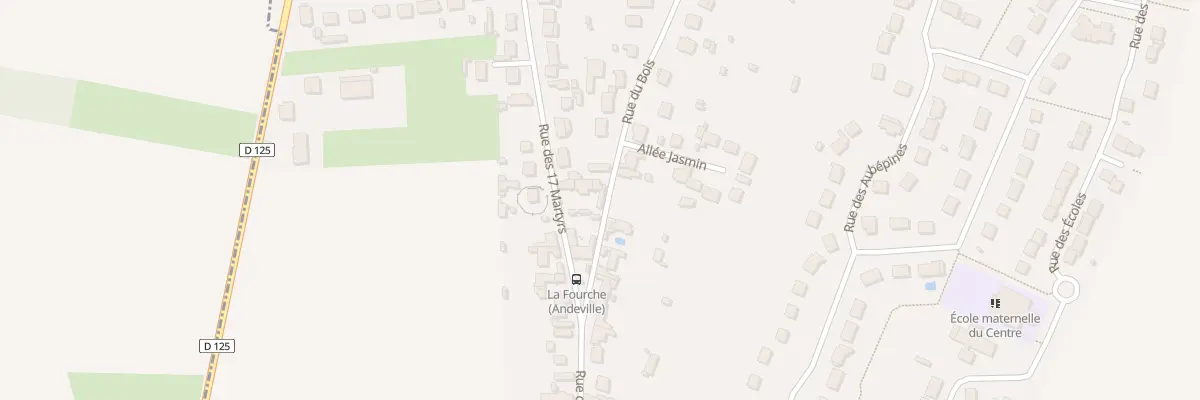Plan du 1 Rue du Bois à Andeville