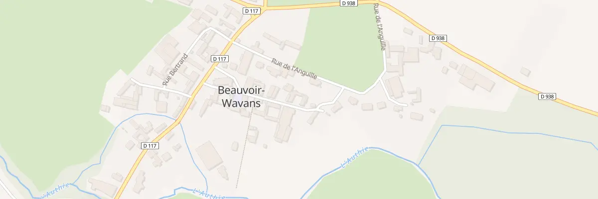 Plan du 9 Rue de l’Eglise à Beauvoir-Wavans