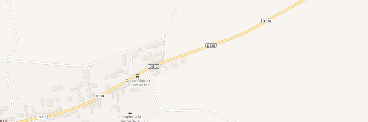 Plan du 2B Vc La Neuve Rue à Oursel-Maison