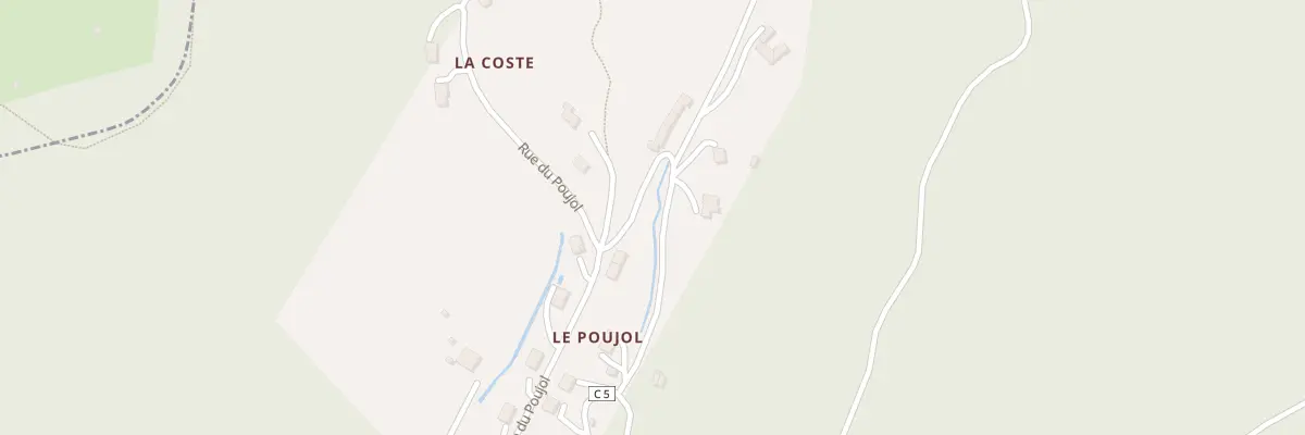 Plan du 10 Rue du Poujol à Bouillac