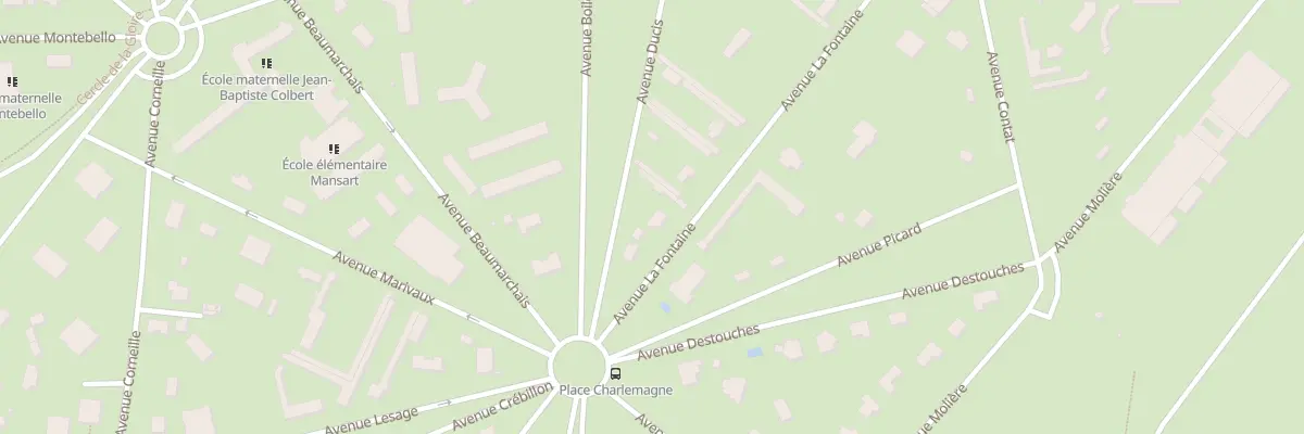 Plan du 3 Av la Fontaine à Maisons-Laffitte