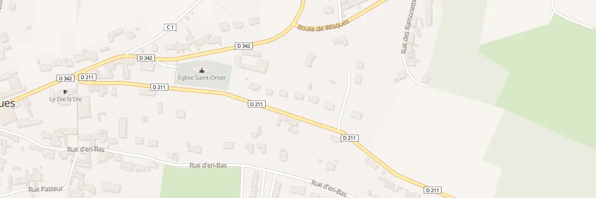Plan du 11A Rue d’Esquerdes à Setques