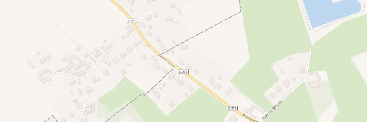 Plan du 20D Rte d’Eperlecques à Moulle