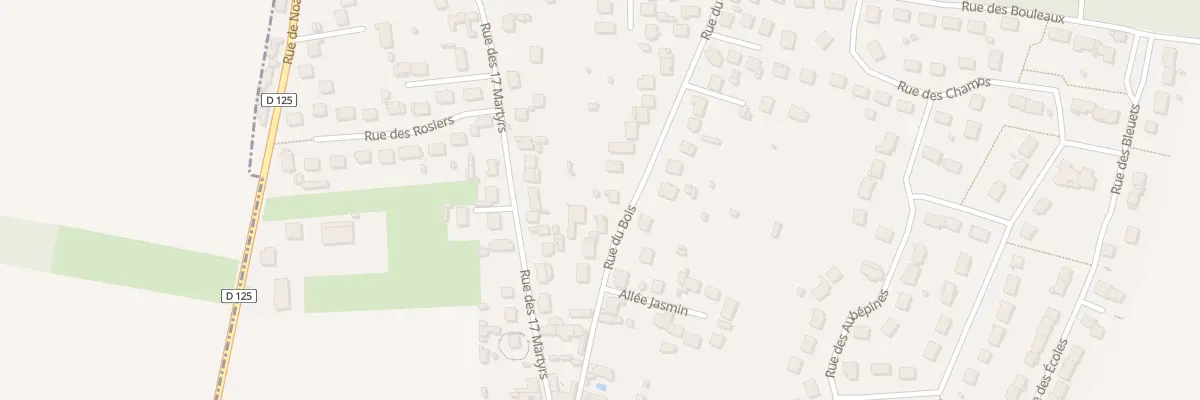 Plan du 11 Rue du Bois à Andeville