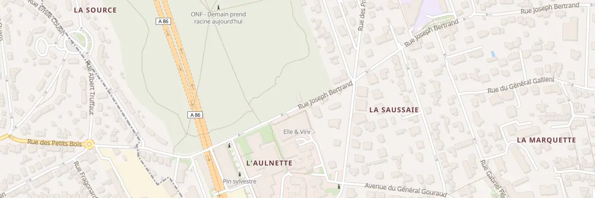 Plan du 42 Rue Joseph Bertrand à Viroflay
