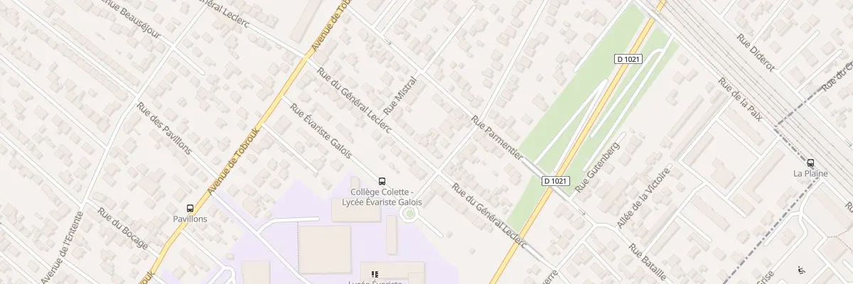 Plan du 107 Rue General Leclerc à Sartrouville