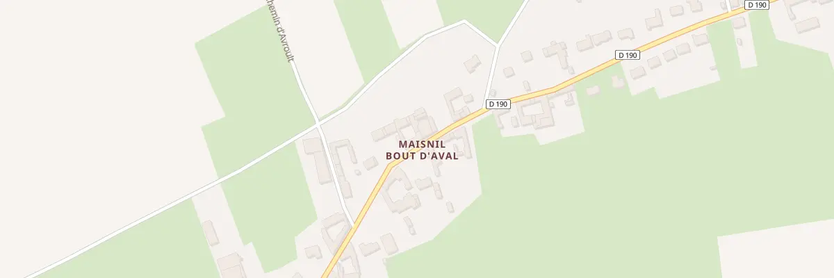 Plan du 33A Rue Principale à Dohem