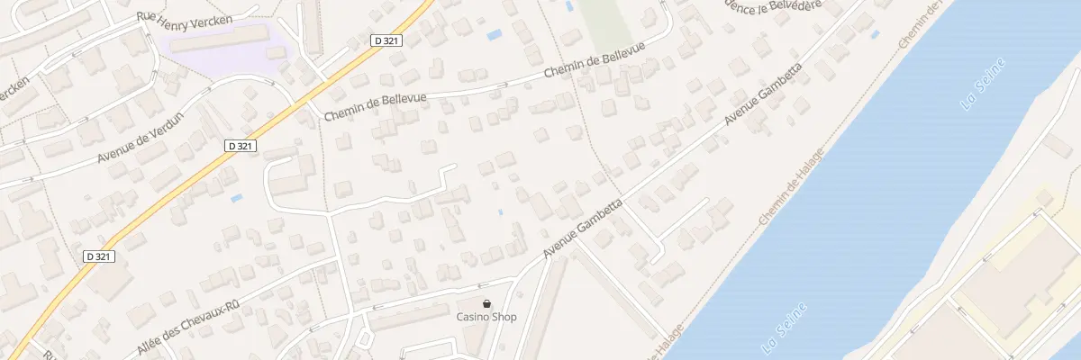 Plan du 49 Av Gambetta à Chatou