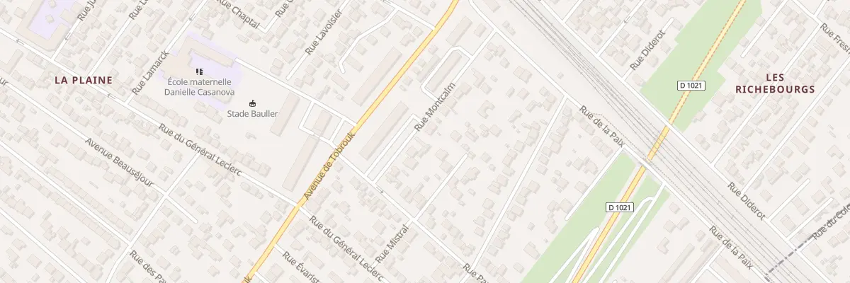 Plan du 15 Rue Montcalm à Sartrouville