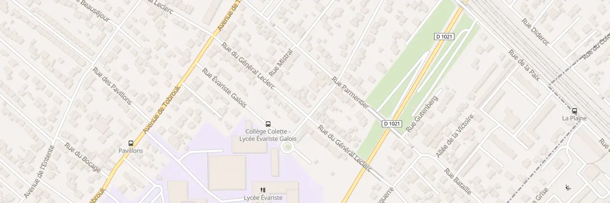 Plan du 109 Rue General Leclerc à Sartrouville