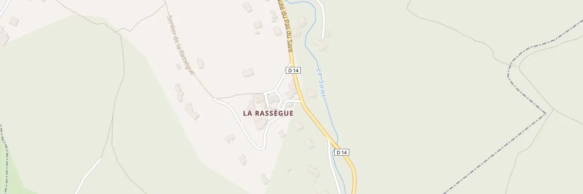 Plan du 5121A Pl de la Rassègue à Massaguel