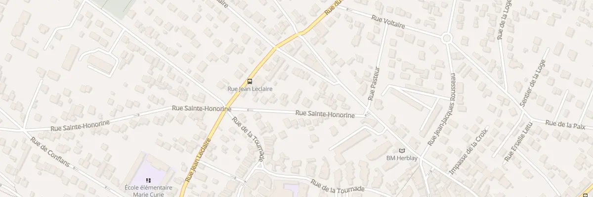Plan du 18 Rue Sainte-Honorine à Herblay-sur-Seine