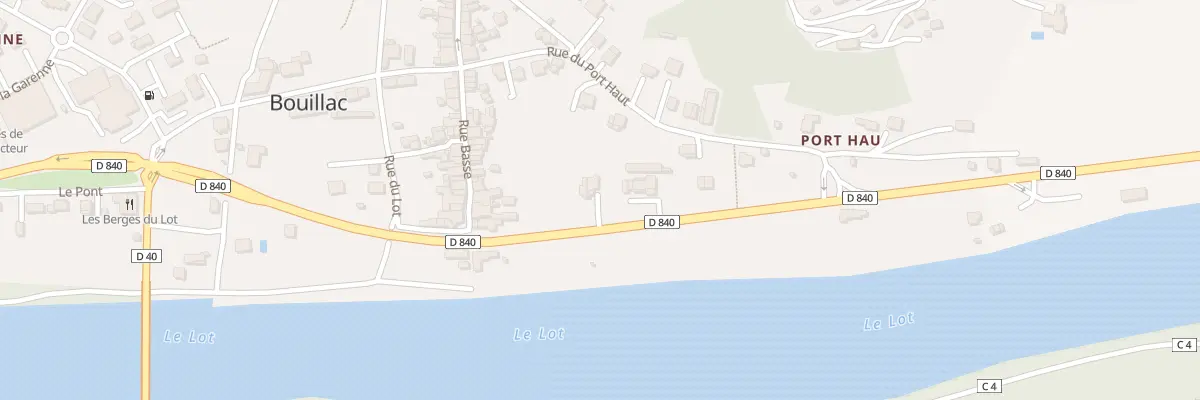 Plan du 1 Av des Cambous à Bouillac